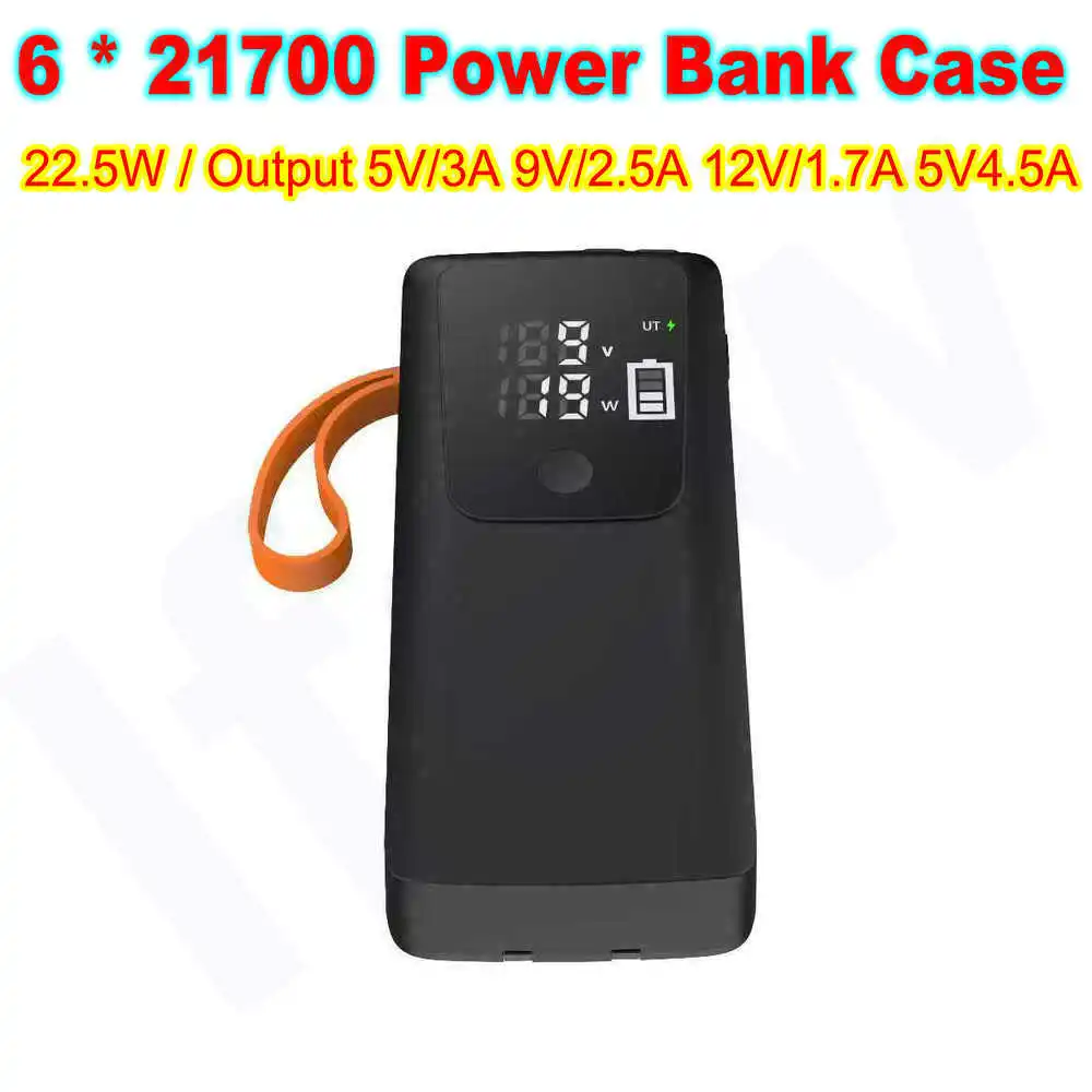 Battery Case Storage - Caja de batería 21700, carcasa para