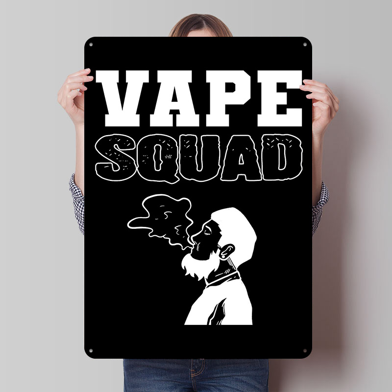 Vaping Store - Pósteres de hojalata de proporción de