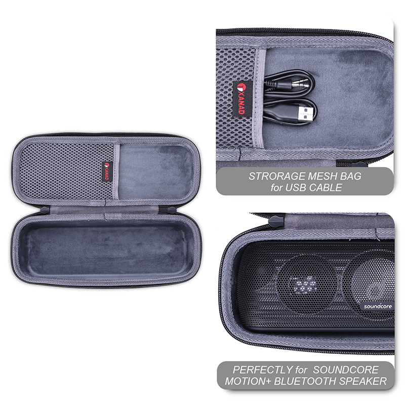 XANAD Estuche rígido de EVA pa - Anker Speaker Soundcore Motion+ reseña y precio