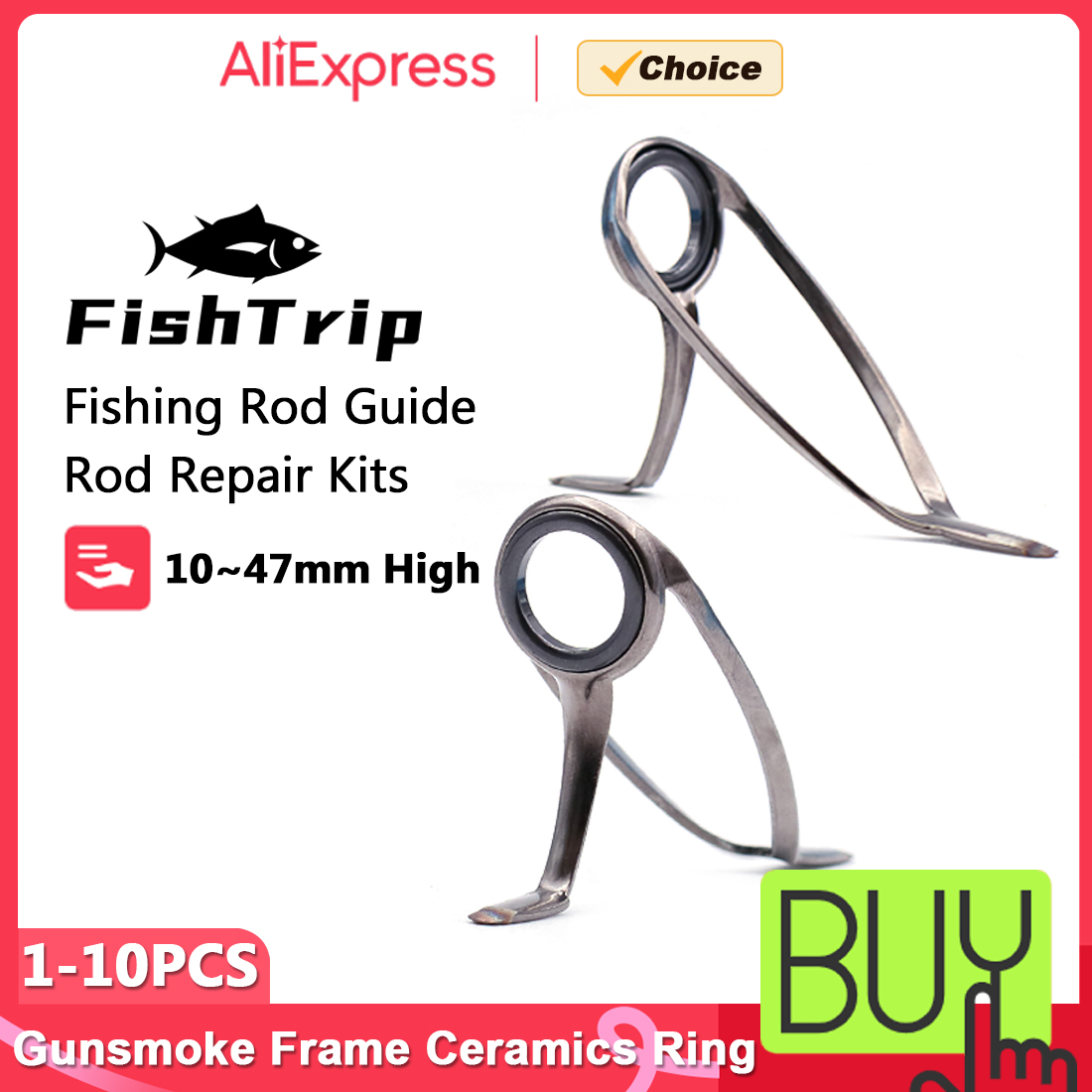 FishTrip-Kit de reparación de  - Mesh Coil Strip reseña y precio