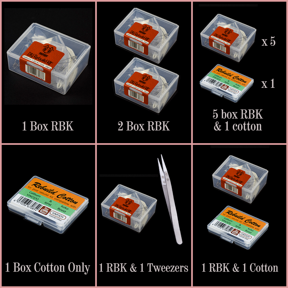 VAPJOY-Kit de reconstrucción D - Accessories For Vaping reseña y precio