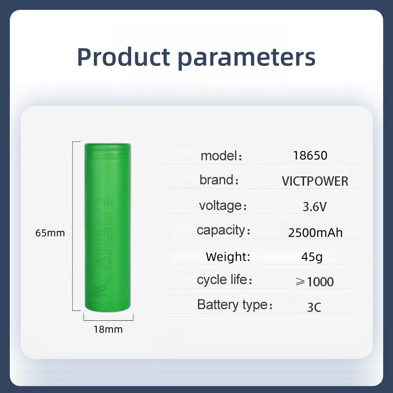 Victpower Batería 18650 genuin - Vape Battery 18650 reseña y precio