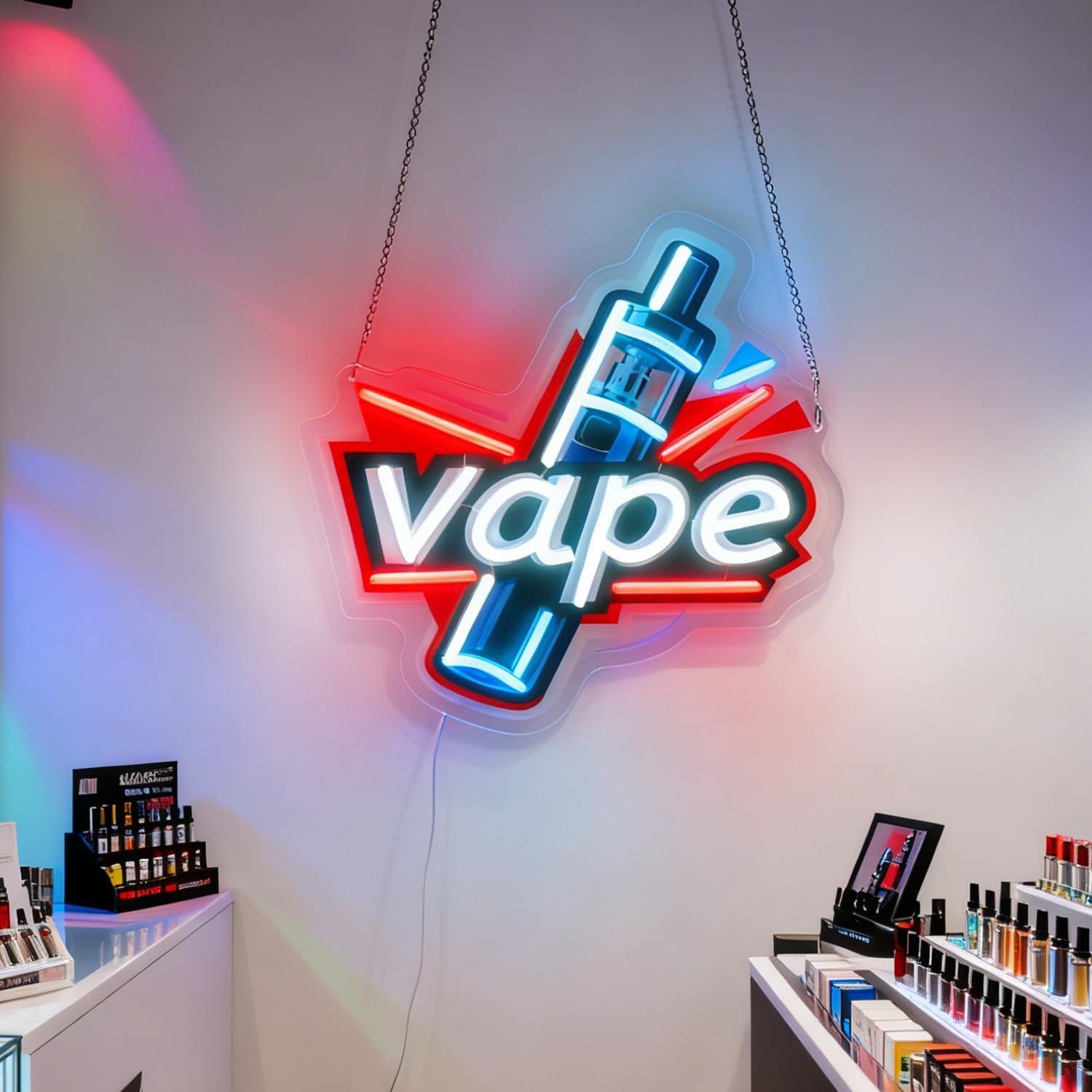 Letrero Luminoso LED USB Regul - Vaping Store reseña y precio