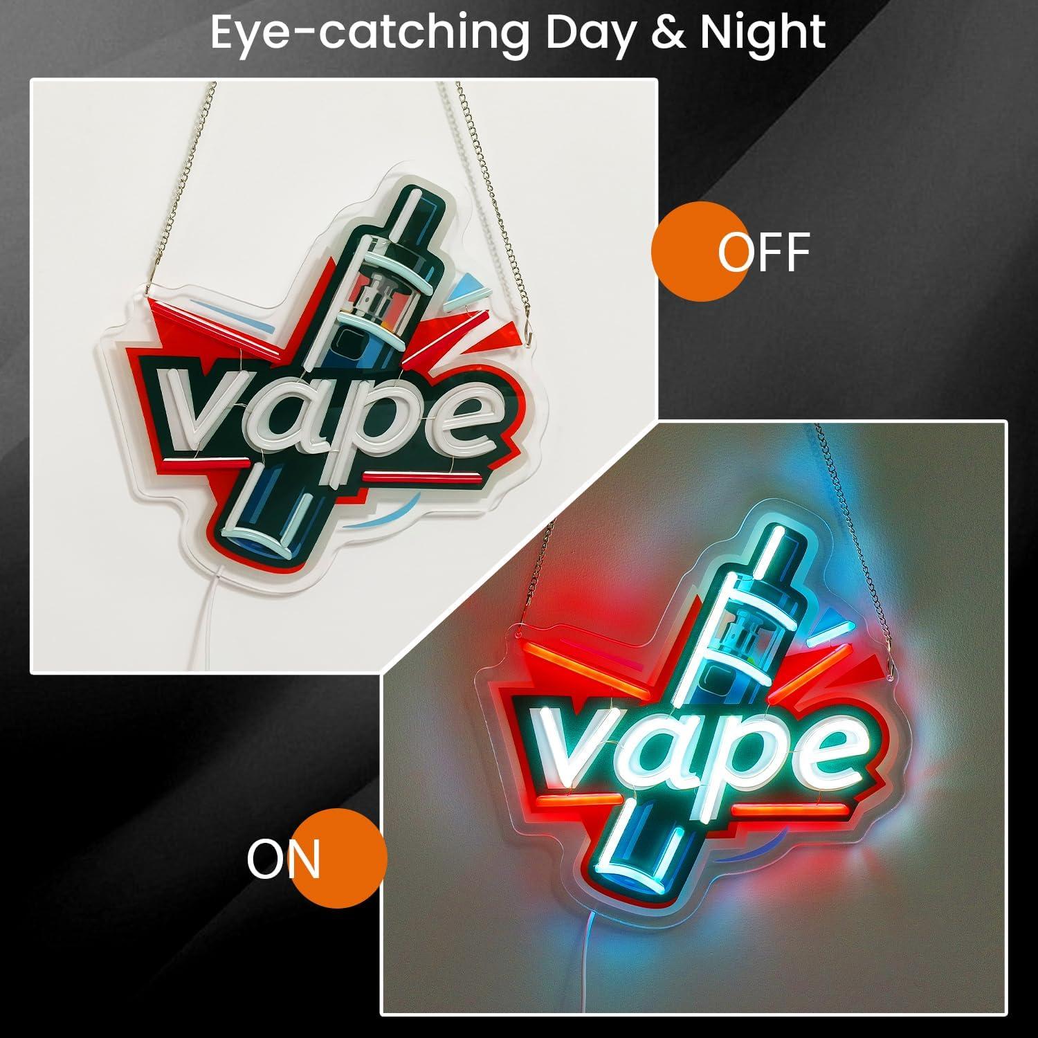 Letrero Luminoso LED USB Regul - Vaping Store reseña y precio
