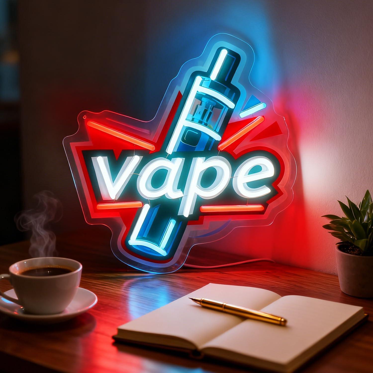 Letrero Luminoso LED USB Regul - Vaping Store reseña y precio