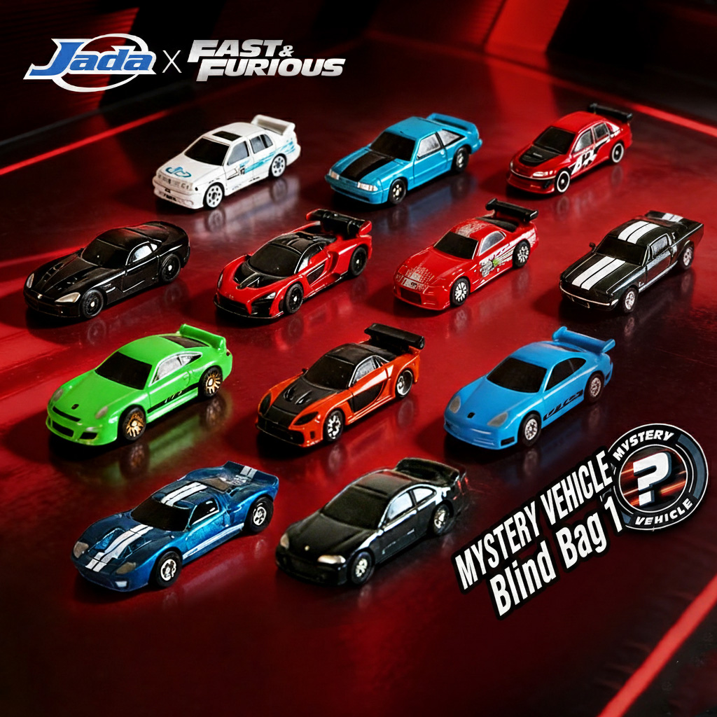JADA W2 Fast & Furious 1:128 C - Battery Case Storage reseña y precio