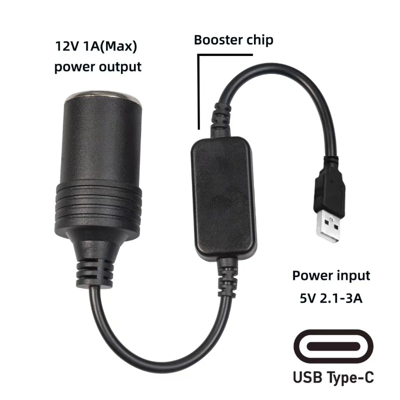 5V 2A USB a 12V enchufe de enc - Accessories For Vaping reseña y precio