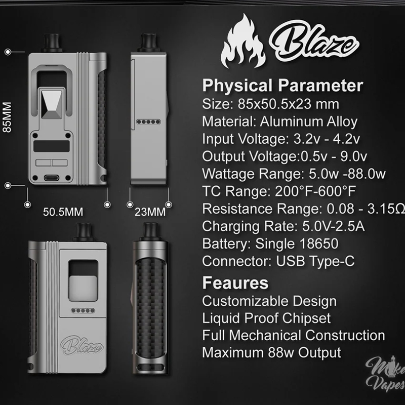Original ThunderHead Creations - Vape Battery 18650 reseña y precio