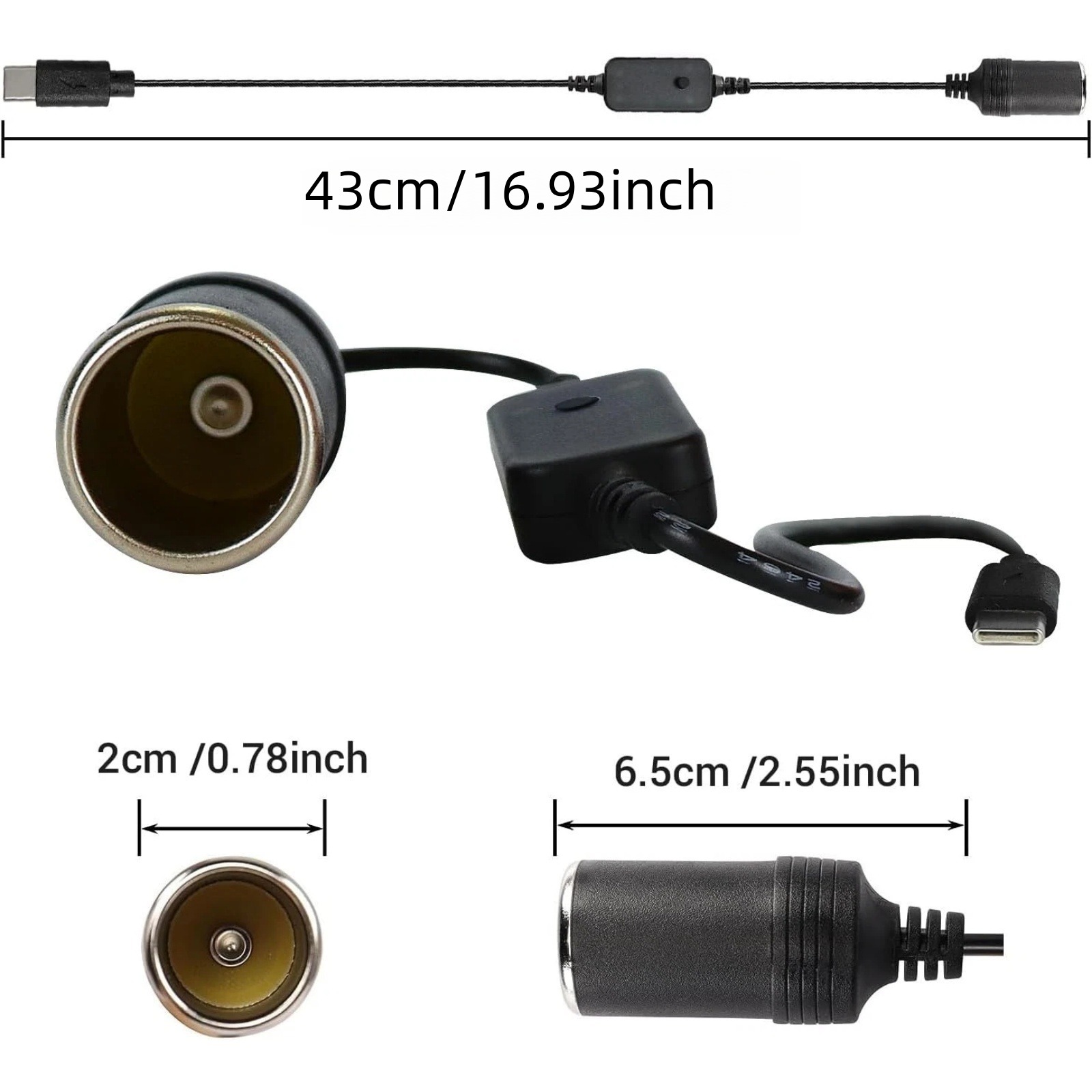 Adaptador de Encendedor de Cig - Accessories Experts Vape reseña y precio
