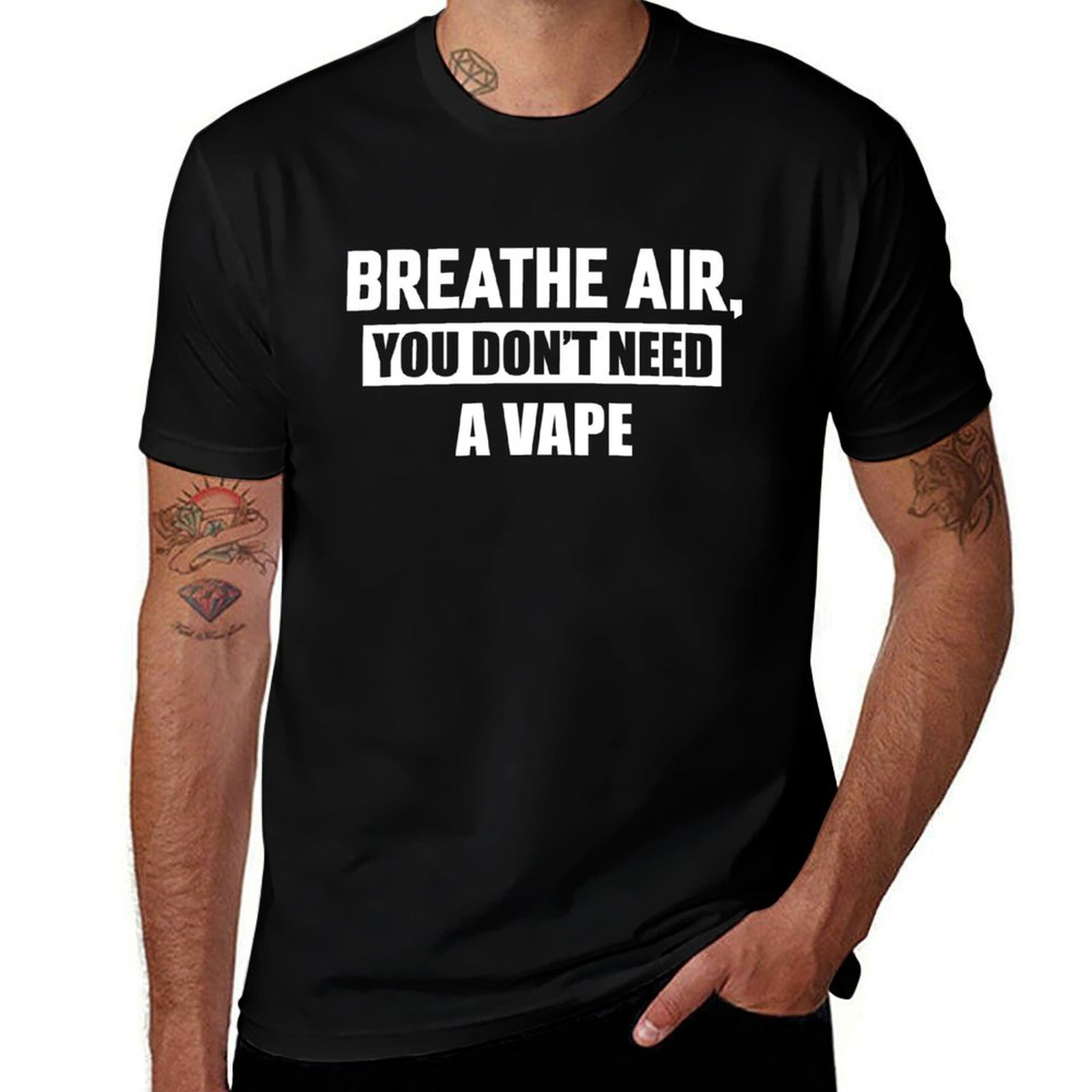 Camiseta Breathe Air, You Don' - Vaping Air reseña y precio