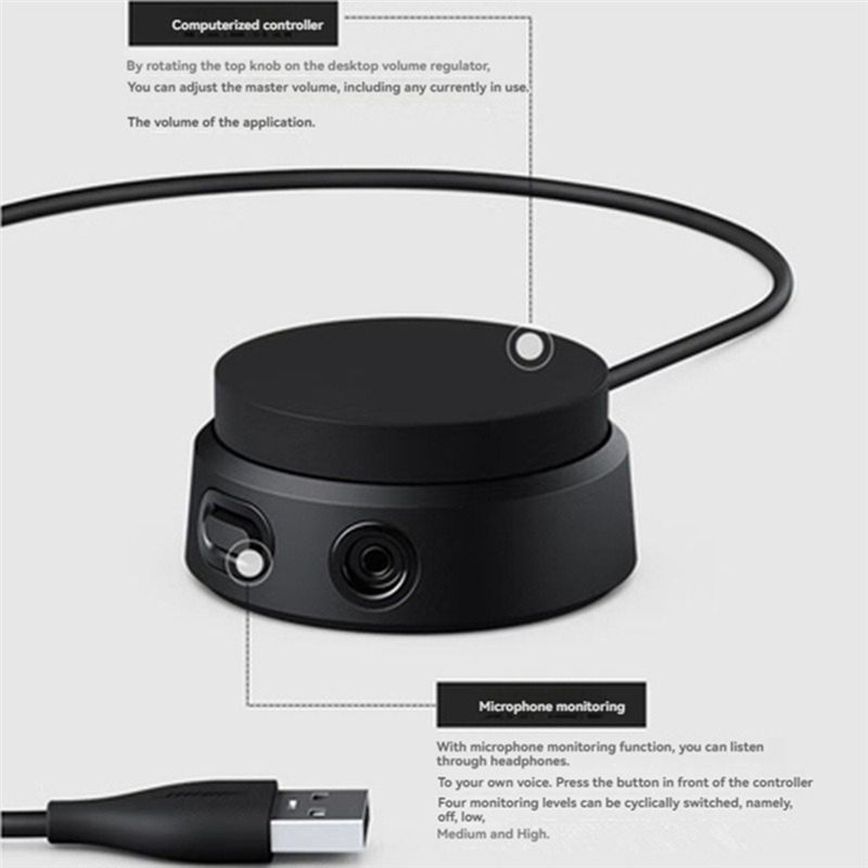 Controlador de volumen USB B27 - Bose Headphone Qc45 reseña y precio