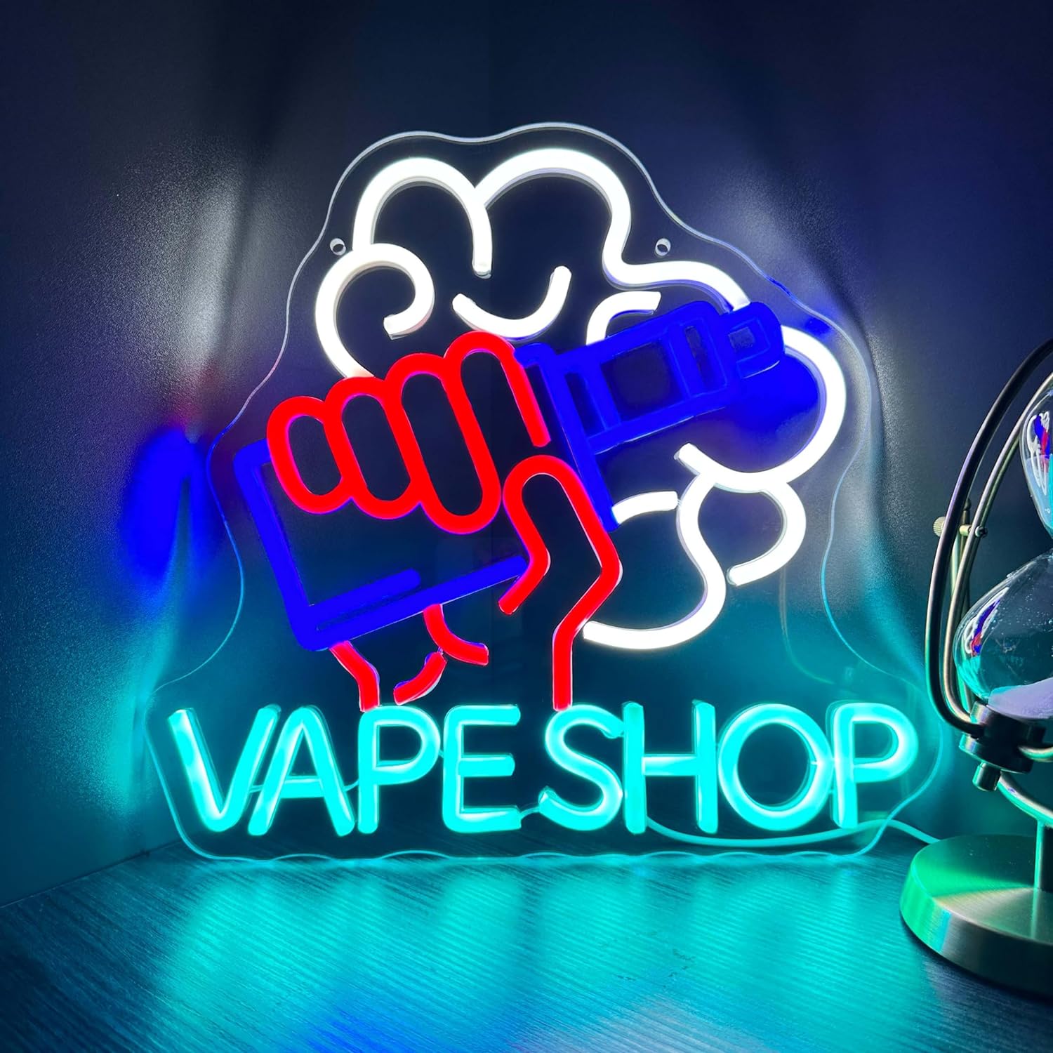 Letreros de neón LED para tien - Vaping Store reseña y precio